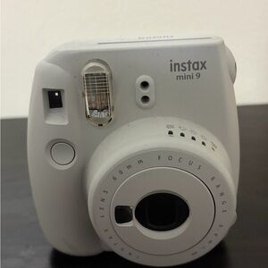 Instax Mini 9 White Instant Camera